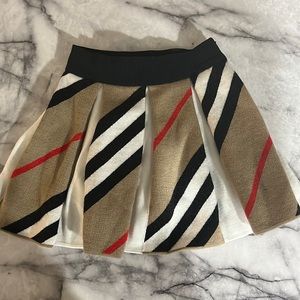 Girl’s Burberry Wool Skirt